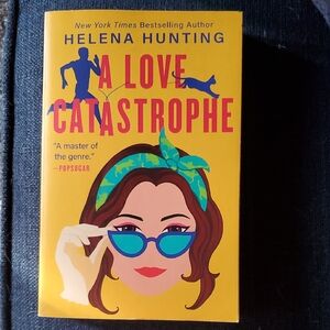A Love Catastrophe by Helena Hunting - Yellow Cover